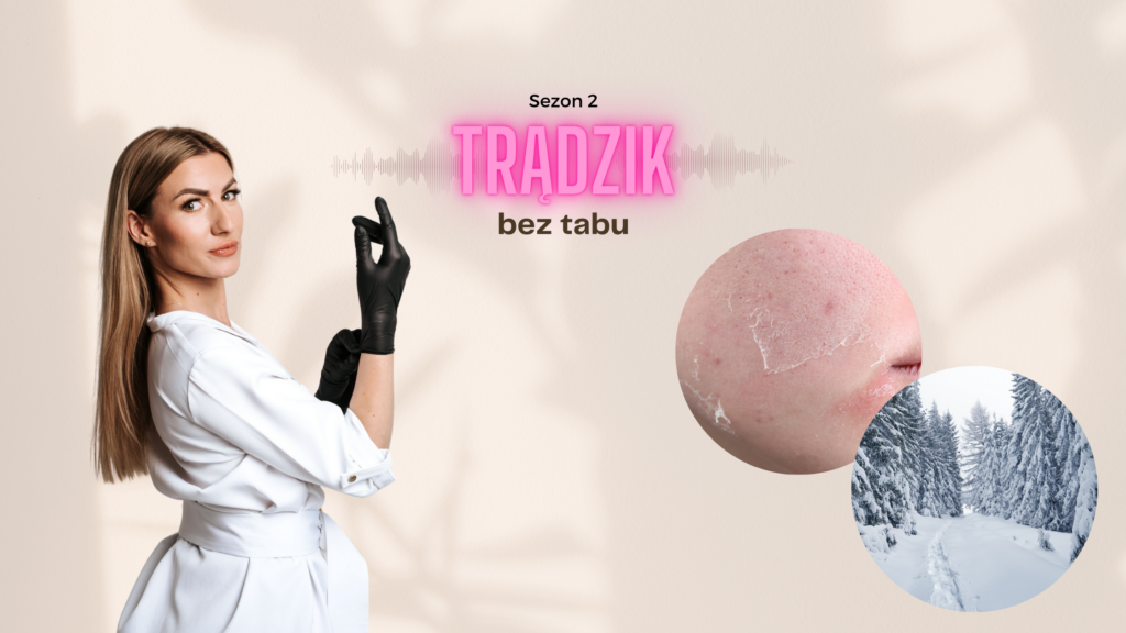 pielęgnacja skóry trądzikowej zimą pielęgnacja, zaburzona bariera, sucha skóra